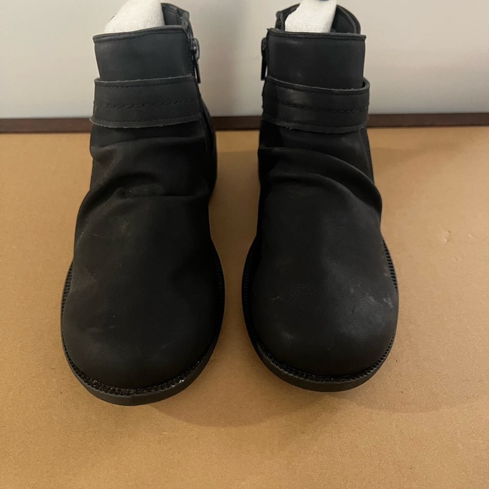 Easy Street Black Ankle Boots